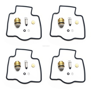 Kit de réparation de carburateur joint vis à air pièces de siège d'aiguille flottante pour Kawasaki ZX750 <span class=keywords><strong>Ninja</strong></span> <span class=keywords><strong>ZX7R</strong></span> 1996-2003 ZX <span class=keywords><strong>750</strong></span> - Product Image 1