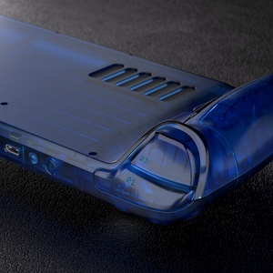 Coque de remplacement transparente bleue personnalisée EXtremeRate pour écran LCD Steam Deck - Product Image 6