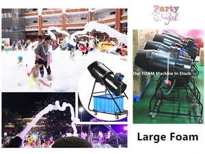 Cañón de Espuma para Piscina, Máquina de Espuma para Fiestas en la Playa, Generador de Burbujas de 3000W, Cabezal Móvil, Nieve Artificial, Gran Venta para Niños - Product Image 5