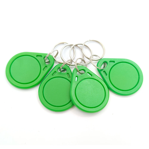 Porte-clés RFID NFC personnalisé 13,56 MHz 125 kHz avec puce IC pour contrôle d'accès par proximité en ABS - Product Image 2