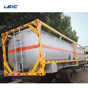 Contenedor Tanque ISO de <span class=keywords><strong>40</strong></span> <span class=keywords><strong>Pies</strong></span> para Almacenamiento y Transporte de Diversos Líquidos Químicos y Tóxicos - Product Image 1