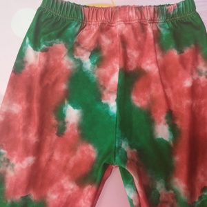 Baby <b>Girl</b> Full Length Ruffle Hem <b>Flared</b> Printing Casual Pants Knitted Spring Autumn Winter - Product Image 4