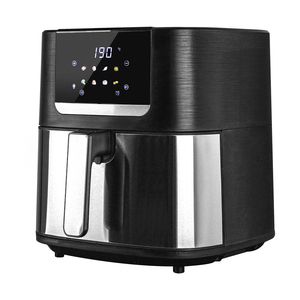 New Factory Air Fryer 6L 7L 8L 12L Oil Free Deep Digital <b>Control</b> Rapid Stainless Steel Smart Air Stainless Steel Air Fryer New F - Product Image 1