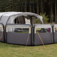 Structure Modulaire Gonflable Personnalisée à Ondes d'Air Extensibles pour Bâtiments