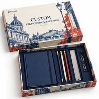 Boîte cadeau rigide avec logo personnalisé, base et couvercle, impression CMYK, emballage pour envoi postal