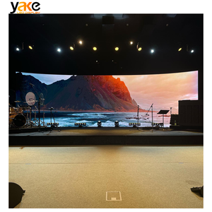 Mur vidéo LED incurvé intelligent Yake P1.86/P2.6/P3.91 pour intérieur et extérieur, location, sans écran noir, pour concerts et événements (Pantallas LED) - Product Image 2