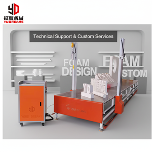 Découpeuse CNC automatique multi-fils personnalisable pour blocs de polystyrène à grande échelle – Haute productivité pour la construction - Product Image 1