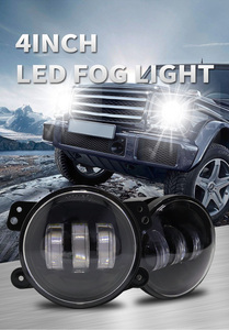 Đèn Làm Việc 4Inch 30W Cho Xe Hơi Đèn Tròn Màu Trắng Mắt Thiên Thần Cho Xe Jeep 2007-2015 Đèn Sương Mù Cho Xe Máy Phụ Kiện Ô Tô Khác - Product Image 6