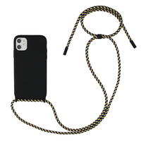 Étui antichoc de luxe en silicone souple mat avec cordon bandoulière couleur bonbon pour S25/S26 Ultra/S22 Plus/S21/S20