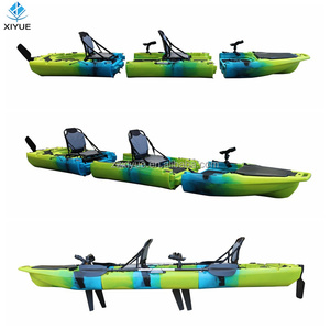 Kayak Profesional Desmontable y Plegable para 1-2 Personas, con Motor, Casco de Plástico PE, para Pesca, Trolling y Parques Acuáticos - Product Image 1