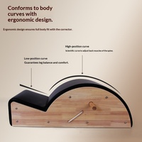 Correcteur de colonne vertébrale en bois pour Pilates, équipement de fitness pour la correction de la scoliose cervicale et des épaules, lit de yoga, matériel de physiothérapie à usage domestique pour la santé