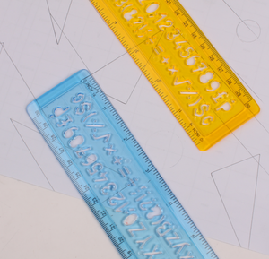 Righello ABC da 30cm all'ingrosso con Logo personalizzato di qualità Premium per forniture di cancelleria scolastica per bambini 1 regola per pc - Product Image 6