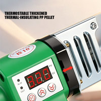 Máquina de Fusión de Tuberías de Plástico Eléctrica Portátil de Alta Calidad, PPR PE PB 20-63mm 1200W, Fusora de Enchufes con Pantalla Digital