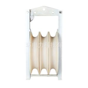 Poleas de Nylon y Aluminio de Gran Diámetro Hechas a Medida, Carros de Alimentación de Cable de Una, Tres, Cinco y Siete Ruedas con Soporte - Product Image 1