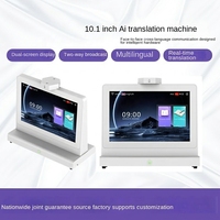 Traducteur intelligent pour entreprises avec 140 langues mondiales et algorithme de microphone AB pour le commerce extérieur et l'hôtellerie