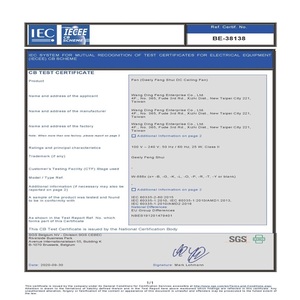 Ventilador de techo clásico - Product Image 5