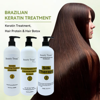 Crème capillaire réparatrice professionnelle à l'huile d'argan marocaine et aux acides aminés, soins de beauté, kératine organique 500ml, réparation des cheveux