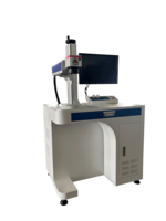 Machine de marquage laser à fibre de table, marqueur laser pour métal et acier inoxydable, Ethernet, garantie 1 an