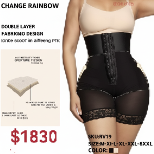 All'ingrosso Shaper corpo a vita alta per le donne dimagrante controllo mutandine elasticità imbottitura XS formato Spandex Logo personalizzabile - Product Image 1
