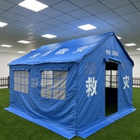 Carpa de Refugio Humanitario para Desastres, de Montaje Rápido, Impermeable, para Campamentos de Emergencia en Regiones Tropicales