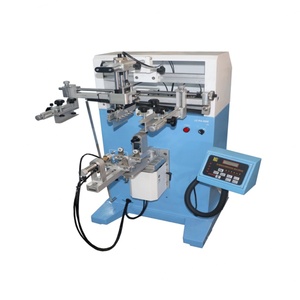 Imprimante sérigraphique semi-automatique monocolore pour bouteilles, bocaux et appareils de cuisson électriques - Product Image 1