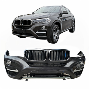 Kit de carrosserie avant de voiture <span class=keywords><strong>X6</strong></span> F16 de haute qualité d'<span class=keywords><strong>occasion</strong></span>, accessoires de pare-chocs avant en plastique, grille à visser, design amélioré - Product Image 2
