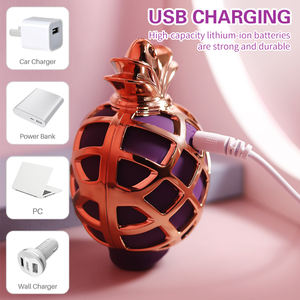 Vibrateur Ananas Sex Shop Sucette Masseur de Mamelon Produits pour Adultes Masturbateur Féminin Stimulateur Clitoridien Jouets Sexuels pour Couple - Product Image 5