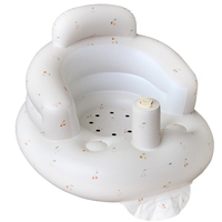 Siège d'apprentissage gonflable pour bébé VFUN V09, sans BPA, en PVC souple, canapé de soutien pour nourrisson, chaise portable pour bébé avec porte-gobelets, 3-30 mois