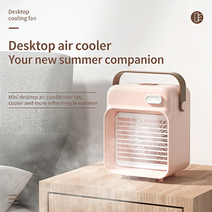 High Quality New Desktop <b>Mini</b> <b>Fan</b> <b>Usb</b> Rechargeable Chiller <b>Mini</b> Portable <b>Fan</b> Spray Desktop Air Conditioner Simple Cooling <b>Fan</b> - Product Image 2