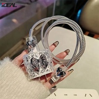 Coque de protection de câble de données 3D nœud mignon de luxe IDEAL Factory, étui protecteur de chargeur de téléphone 20W pour iPhone 17 16 15