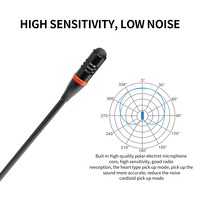 Système de microphone de conférence sans fil professionnel pour délégués avec fonction de suivi vidéo pour YCU892