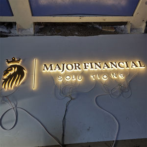Señalización 3D, letreros de oficina interiores comerciales personalizados, letras iluminadas en 3D, logotipo Led retroiluminado, letrero comercial - Product Image 3