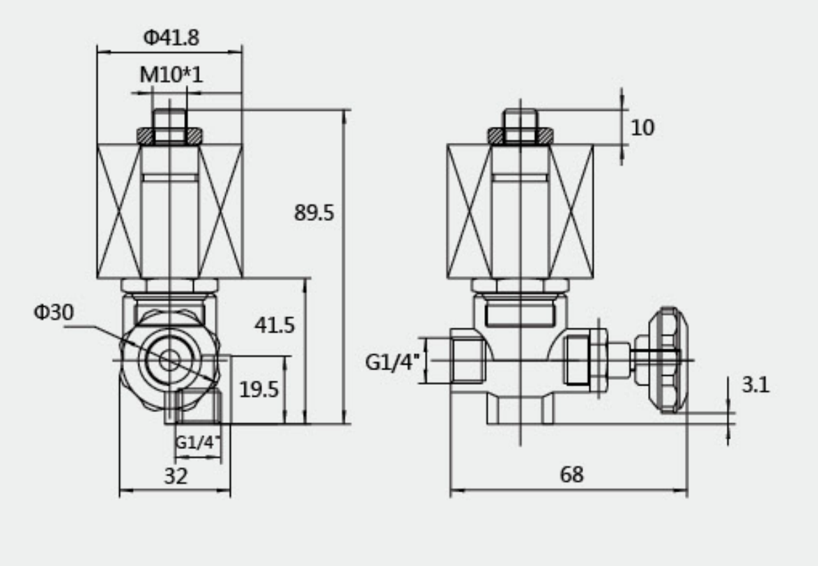 electric valve for steam iron
