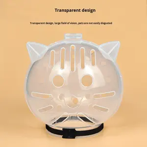 Collar Isabelino para Gatos, Antilamido, Antimordeduras, Antirrasguños, Anillo Redondo, <span class=keywords><strong>Bozal</strong></span> - Product Image 4