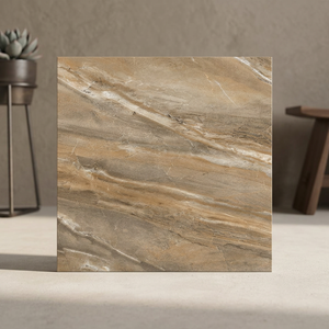 กระเบื้องปูพื้นพอร์ซเลนขัดเงา Ivory Vision Satuario ขนาด 600x600 มม. ลายหินอ่อน เคลือบเซรามิก - Product Image 3