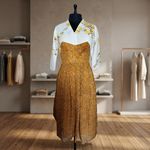 Vestido casual corto de manga corta con estampado a cuadros estilo occidental para mujer, vestido estilo camisa de moda de verano para suministro al por mayor de boutiques. - Product Image 3