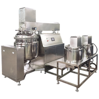 Machine à mélanger sous vide automatique pour la fabrication de crèmes cosmétiques, de shampooings et de produits homogénéisés