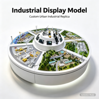 Modèle d'affichage personnalisé pour la planification urbaine industrielle