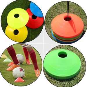 Cone Set bóng đá thiết bị đào tạo cho Kid Pro đĩa nón sự nhanh nhẹn tập thể dục trở ngại tránh thể thao Phụ kiện Đào Tạo - Product Image 2