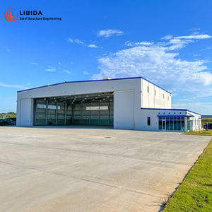 Nouveau préfabriqué <span class=keywords><strong>prix</strong></span> d'usine <span class=keywords><strong>Hangar</strong></span> d'avion en acier <span class=keywords><strong>Hangar</strong></span> bâtiment en acier à vendre - Product Image 1