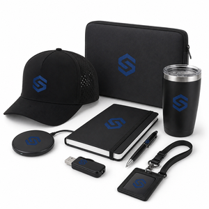 Colección de Regalos Promocionales de la Empresa Breathable Sports Cap: Camiseta, Bolsa con Cordón, Toalla y Artículos Promocionales - Product Image 2