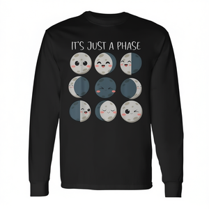 T-shirt à manches longues Moon Phases pour les enseignants en sciences, retour à l'école - Product Image 2