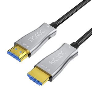 Cable <span class=keywords><strong>HDMI</strong></span> 48Gbps de Ultra alta velocidad <span class=keywords><strong>HDMI</strong></span> 2,1 Cable de fibra óptica Cable <span class=keywords><strong>HDMI</strong></span> 8K <span class=keywords><strong>10M</strong></span> 20M 30M 40M 50M 60M 70M 80M 90M 100M 200M - Product Image 1