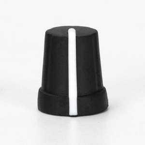 ตัวเครื่องสีดําสีขาวสายลูกบิดปริมาตร 18 ฟัน Knurl เพลาสีปริมาตรลูกบิด <span class=keywords><strong>Encoder</strong></span> ยางลูกบิดโรตารี่สําหรับโพเทนชิโอมิเตอร์ - Product Image 4