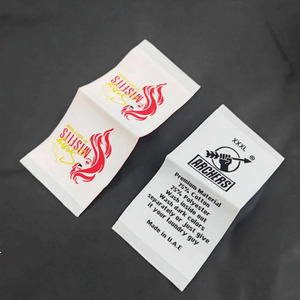 Etiqueta de <span class=keywords><strong>ropa</strong></span> Etiqueta tejida personalizada Etiqueta de tela para <span class=keywords><strong>marcar</strong></span> su <span class=keywords><strong>ropa</strong></span> - Product Image 3