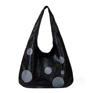 Sac fourre-tout en PU léger à pois, grande capacité, style décontracté, version mode 2026, sac à main polyvalent et tendance pour femme - Product Image 1