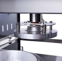 Machine à sceller le conteneur d'aluminium peut mettre en bouteille 110V-220V prise personnalisée facile à utiliser machine à sceller automatique de plateau de moteur de petite taille