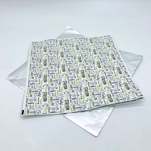 Wholesale Customized Oil Proof Square Shape Wrap <b>Paper</b> for <b>Wrapping</b> Food/Gift, Fast Food <b>Wrapping</b> <b>Paper</b> - Product Image 2