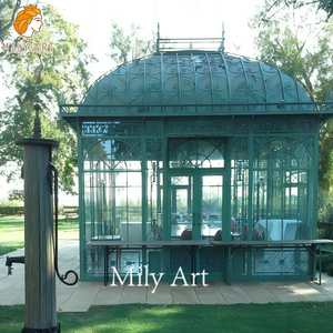 Décoration de jardin Gazebos en fer forgé Supports en métal pour gazebo - Product Image 6