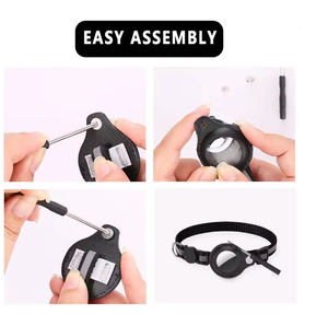 Collar para <span class=keywords><strong>Gato</strong></span> con <span class=keywords><strong>Airtag</strong></span>, Reflectante, con Hebilla de Seguridad, sin <span class=keywords><strong>Airtag</strong></span> de Apple, con Soporte y Campana para Gatos Hembra y Macho - Product Image 2